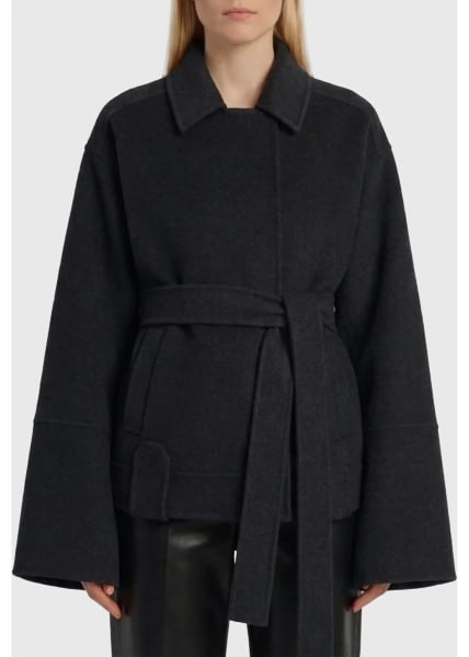Paltoane Alder Charcoal Coat
