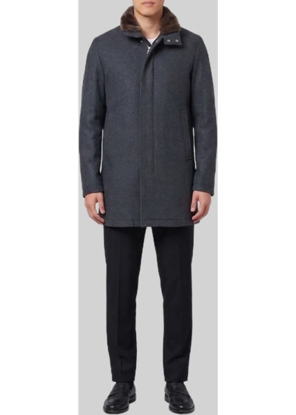 Paltoane Anthracite Gray Coat