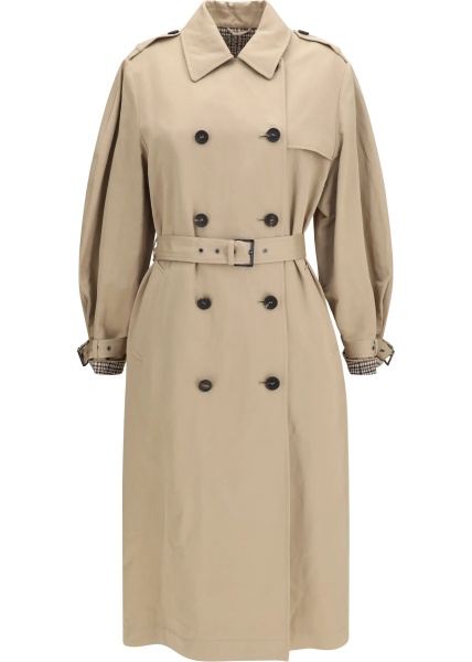 Palton Belted Trench Coat