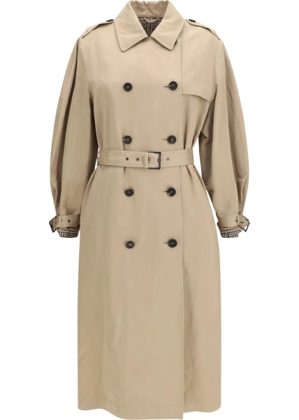 Palton Belted Trench Coat