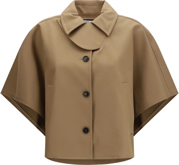 Palton Cotton Cape