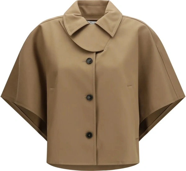 Palton Cotton Cape