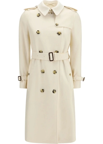 Palton Long Kensington cashmere Trench Coat