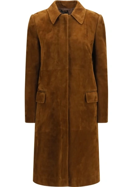 Palton Tom Ford multicolor din piele de miel