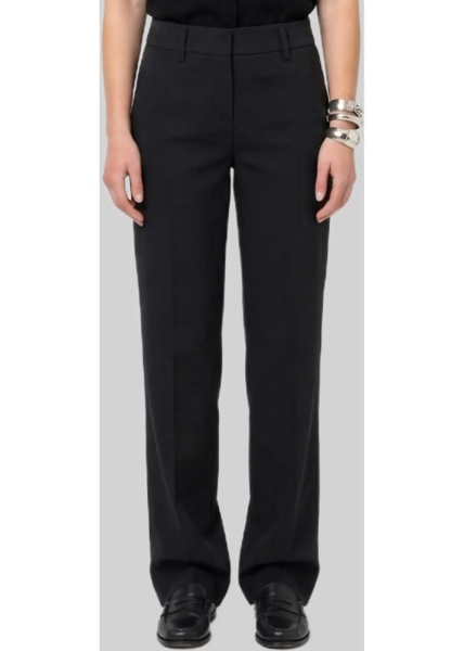Pantaloni Anthracite Stretch Canvas Trousers