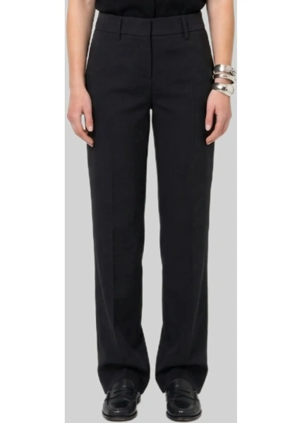 Pantaloni Anthracite Stretch Canvas Trousers