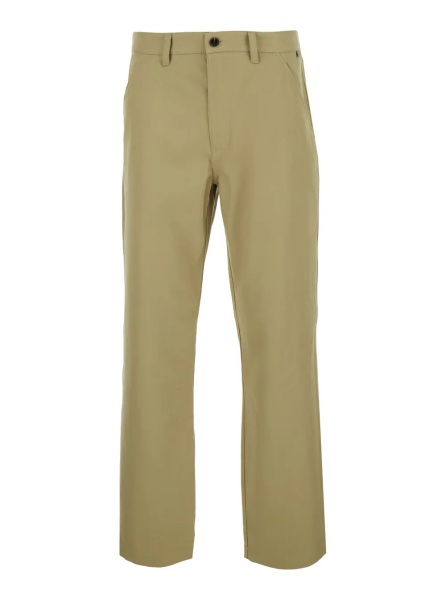 Pantaloni ARTHUR Pants Beige with Elastic Waist in Cotton for Men