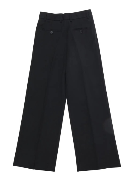 Pantaloni Black Pants with welt pockets on the front and back and logo patch on the back in Blend stretch Boy