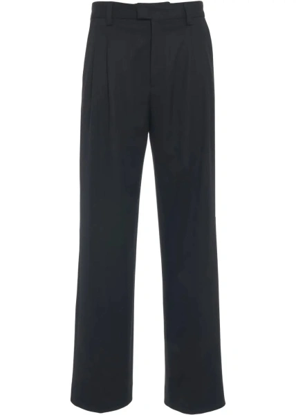 Pantaloni casual Paolo Pecora negri 'B041'