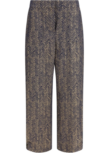Pantaloni Chevron jacquard viscose Pants