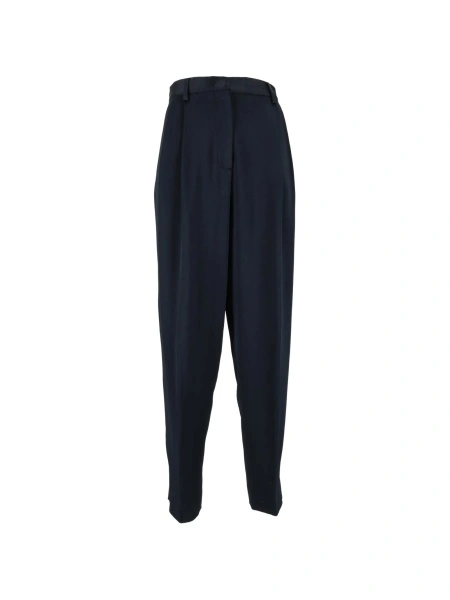 Pantaloni conici Fabiana Filippi albastri