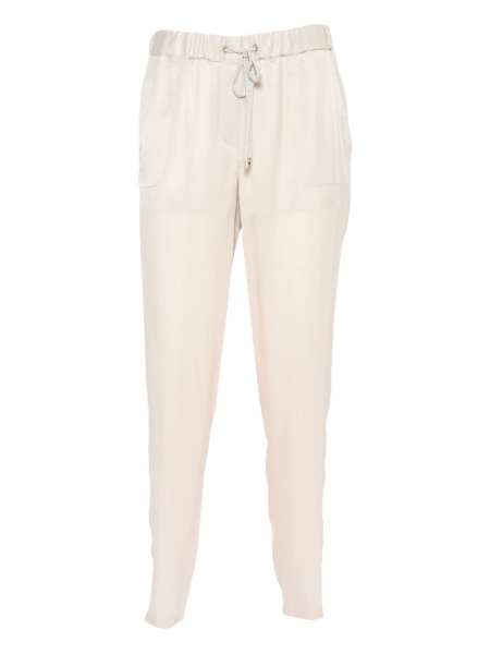 Pantaloni conici Lorena Antoniazzi neutri