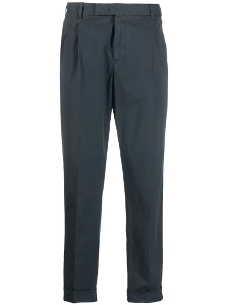Pantaloni conici PT TORINO albastri