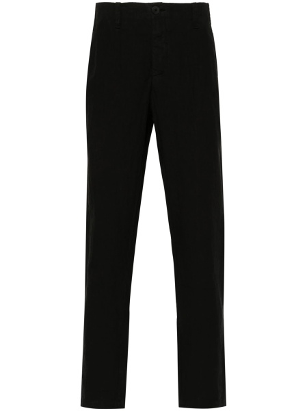 Pantaloni conici Transit negri din in