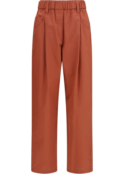 Pantaloni Cotton Elasticated Pants