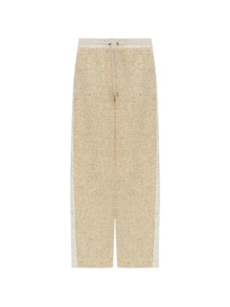 Pantaloni de trening Moncler neutri din vascoza si bumbac