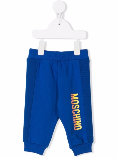 Pantaloni de trening Moschino albastri