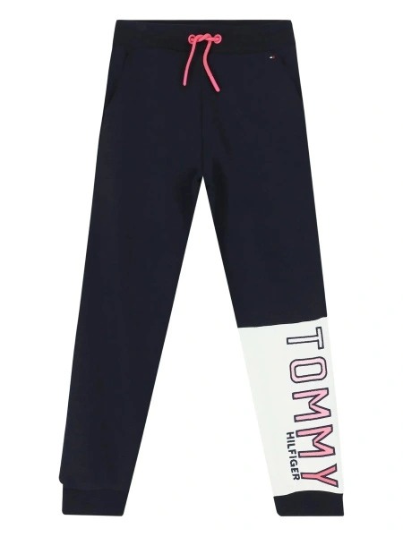 Pantaloni de trening Tommy Hilfiger albastri