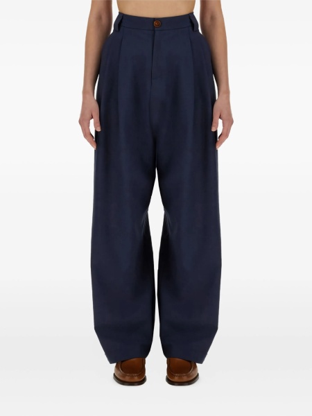 Pantaloni drepti ALYSI albastri