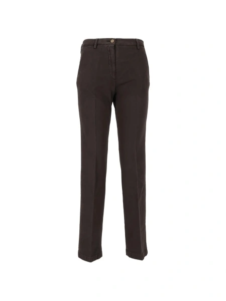 Pantaloni drepti Briglia maro