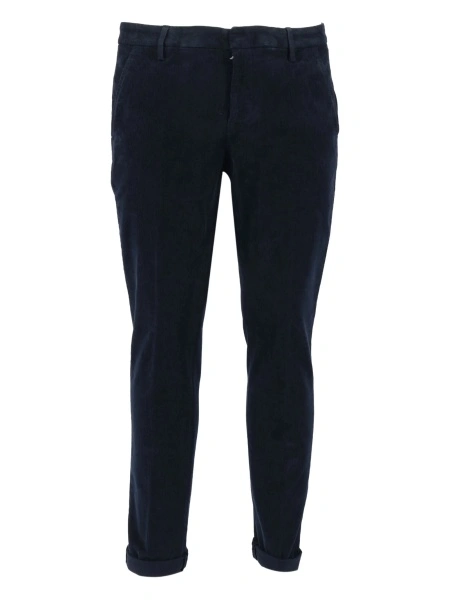 Pantaloni drepti Dondup albastri