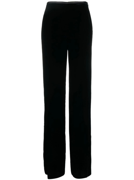 Pantaloni drepti Emporio Armani negri
