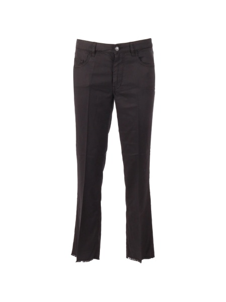 Pantaloni drepti Fay negri
