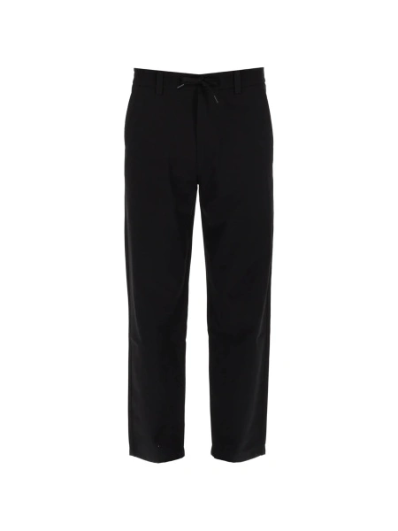 Pantaloni drepti Hugo Boss negri