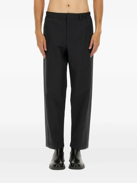 Pantaloni drepti Laminar negri