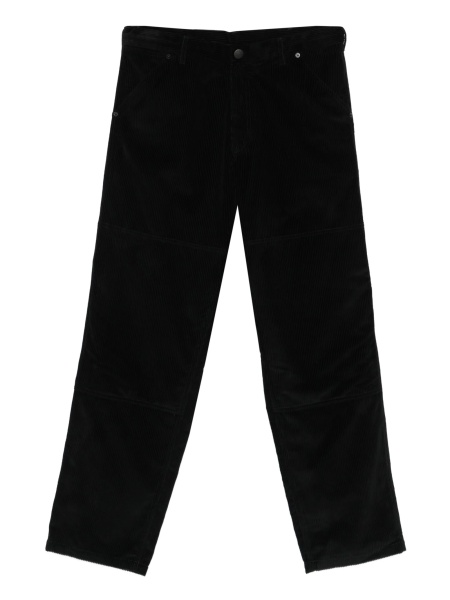 Pantaloni drepti Moncler negri