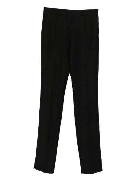 Pantaloni drepti SPORTMAX negri