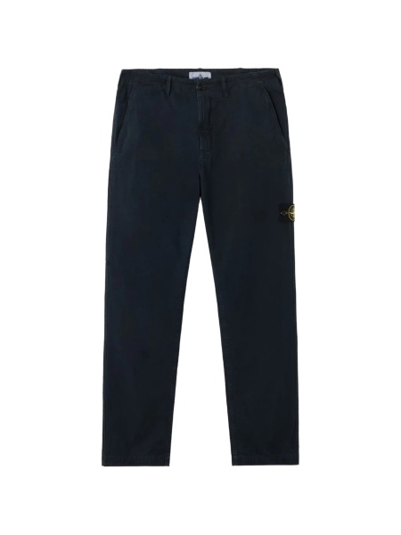 Pantaloni drepti Stone Island albastri