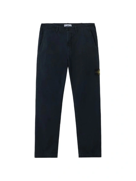 Pantaloni drepti Stone Island albastri