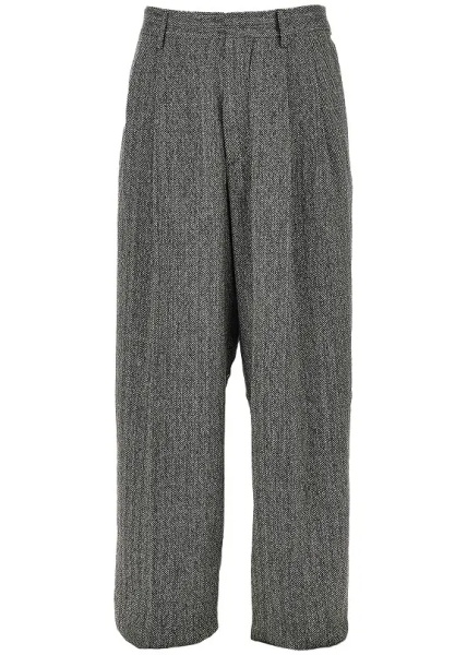 Pantaloni Easy Zoot Herringbone pants