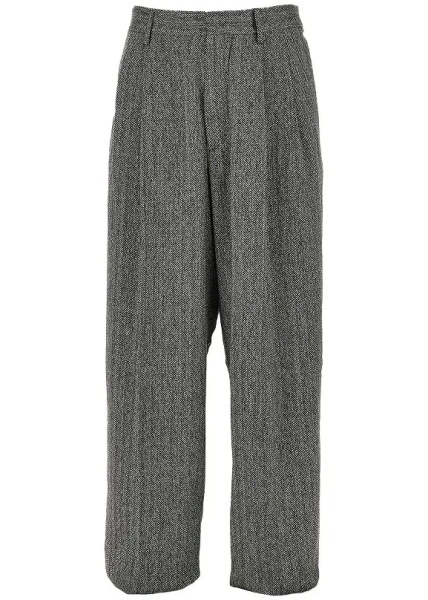 Pantaloni Easy Zoot Herringbone pants