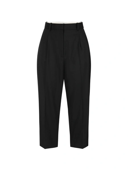 Pantaloni eleganti Elisabetta Franchi negri