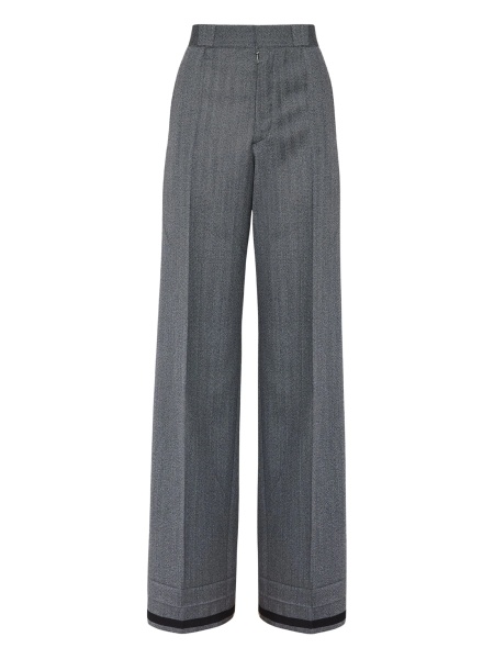 Pantaloni eleganti Maison Margiela gri