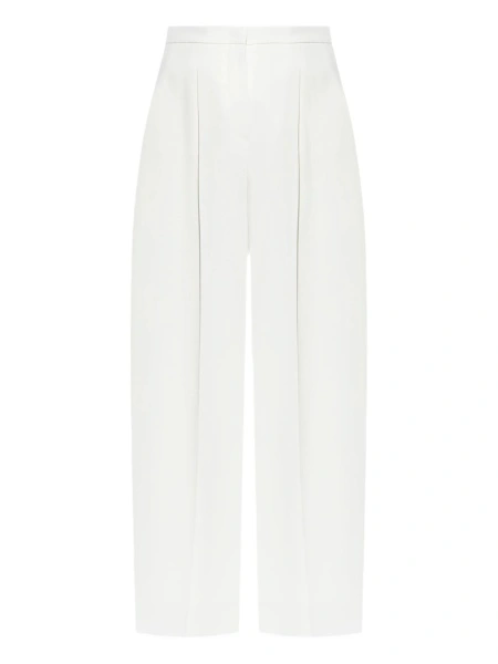 Pantaloni eleganti Max Mara albi