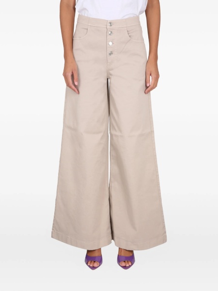 Pantaloni evazati Department Five neutri