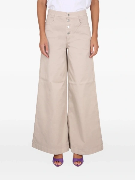 Pantaloni evazati Department Five neutri