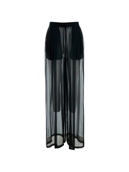Pantaloni evazati Dolce & Gabbana negri