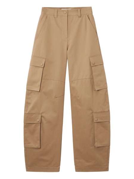 Pantaloni evazati MSGM neutri