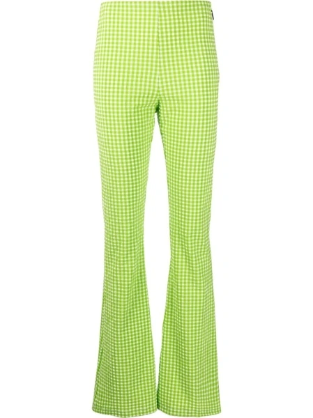 Pantaloni evazati MSGM verzi