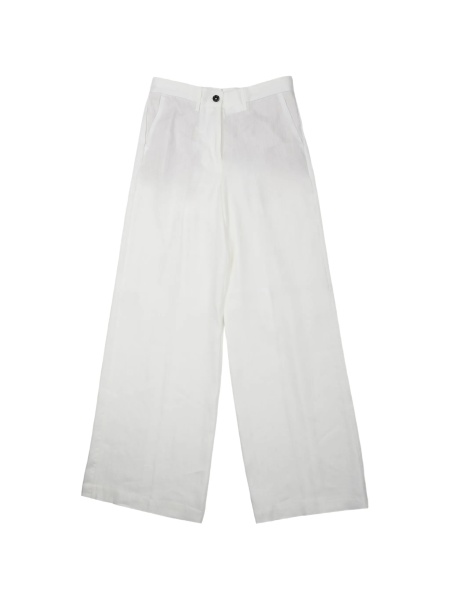 Pantaloni evazati NINE:INTHE:MORNING albi