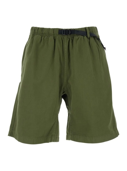 Pantaloni Green bermuda shorts with elasticated waist in cotton man