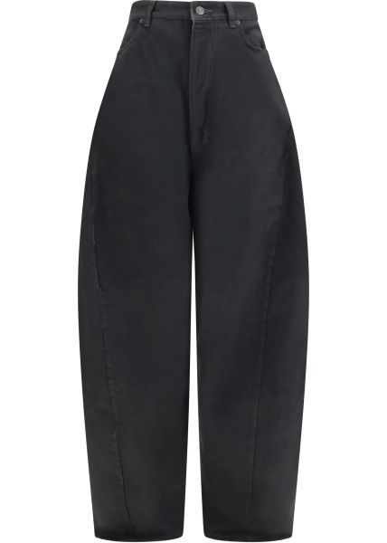 Pantaloni High-waisted twisted-seam Pants