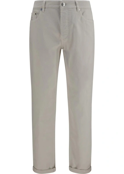Pantaloni Jeans with turn-up hem