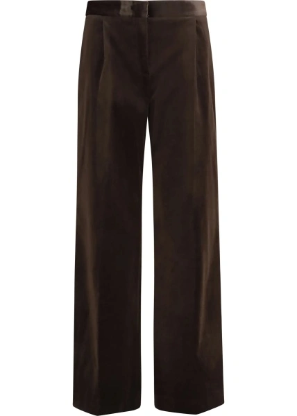 Pantaloni Lardini multicolor din catifea
