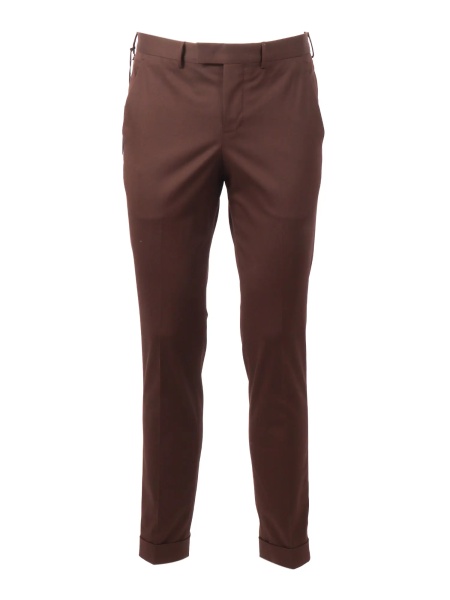 Pantaloni MASTER, Flat Front, Diagonal Pockets, Flap Back Pockets, Turn-Up