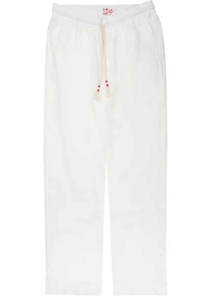 Pantaloni Pantalone "Calais" In Puro Lino